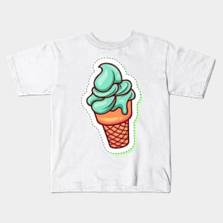 ice cream stickers Kids T-Shirt